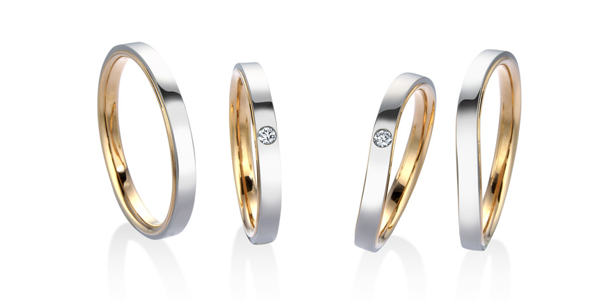 【結婚指輪の形】ストレートとウェーブそれぞれの特徴