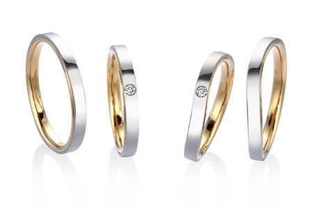 【結婚指輪の形】ストレートとウェーブそれぞれの特徴